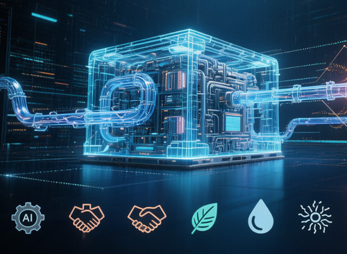 ABB đầu tư vào OctaiPipe để thúc đẩy hiệu quả năng lượng được tối ưu hóa bằng trí tuệ nhân tạo cho hệ thống làm mát trung tâm dữ liệu.